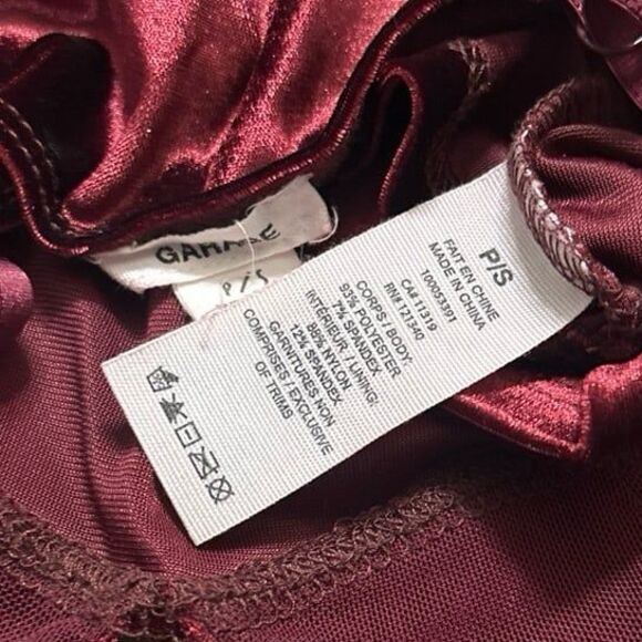 Garage Velvet V-Neck Tank Top - Picture 4 of 4